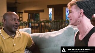 Max Lorde Begs DILF Aaron Trainer to destroy his gaping ass bareback