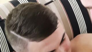 Hungarian jock gets destroyed raw for cash deep throat gagging anal fuck