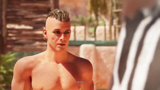 Furry Centaur Gets Packed Hard in Raw Gay Anal Creampie