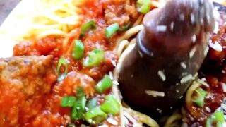 Mom's Spaghetti Cock Chef destroys mouths raw gay bbc