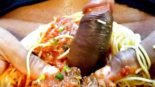Mom's Spaghetti Cock Chef destroys mouths raw gay bbc