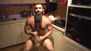 Milk me Jaxton Wheeler the beardy god chokes on my load