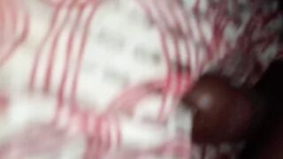 Skirt dry humping till he cums through 03 monster dick