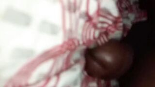 Skirt dry humping till he cums through 03 monster dick