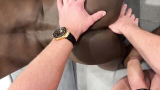 Gym Jock Shawn Rhimes Gets His Big Hung Thick Cock Stretched Raw In His Fucking Mouth And Hole