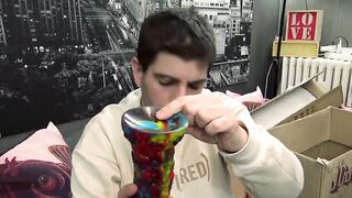 Unboxing the monster dragon dildos of YOCY & FAAK