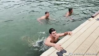 Johnny Rapid Destroys New Boy Parker Hayes Raw At The Lake Hardcore Fetish Gangbang