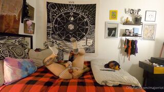 Pup Major Knotting Hairy Hole In Jockstrap With Big Balls And Ass Fuck