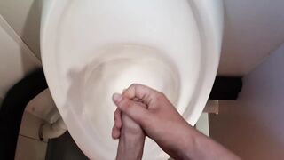 Solo Gay Masturbation At Work Destroyed By Risky Almost Caught Gushing