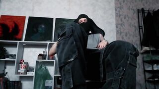 Army Boy Destroyed By Dirty Smelly Socks And Black Boots Gushing Soles