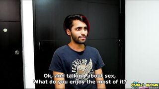 Paisa Camilo Destroyed Himself in a Casting Self Creampie Gushing Cum Inside