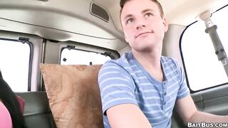 Baitbus Aaron White Walks Into Logan Ryder Madisin Trap Destroyed Gushing Cum Moaning Car Sex Outside