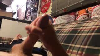 POV Cock Stroking Typical Twink Hung Big Dick Jack Off