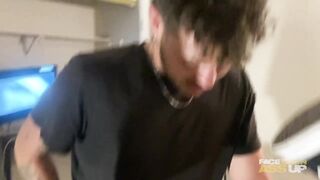 Worthless Hole Destroyed in Rough Amateur Gangbang Party
