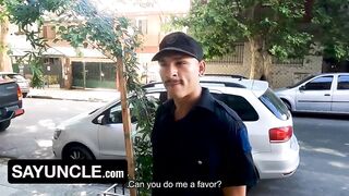 Officer Alex B Destroyed Latino Twink Alan Bareback Sloppy Blowjob Doggystyle Deepthroat Uncut Missionary Hole