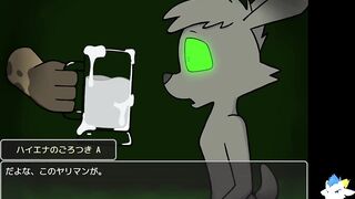 Gay furry gamer gets destroyed choking cumshot poured into mug part10