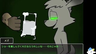 Gay furry gamer gets destroyed choking cumshot poured into mug part10