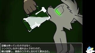 Gay furry gamer gets destroyed choking cumshot poured into mug part10
