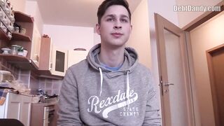 Gay Czech Hunter Destroyed By Cum Drip Pickup In Bedroom