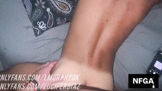 I fuck hung straight footballer at the gym horny twink takes double load