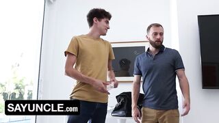 Peter Pean Vacation Destroyed By Stepdad Andy Adler Raw Ass Sloppy Blowjob Doggystyle Big Cock Gay Cumshot