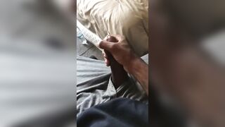 BBC Stroking Dirty Talking Cum
