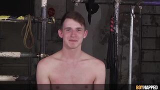 Kink Dom Kane Pins Twink Mason For Gushing Anal Hook Choke