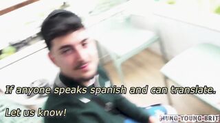 Sporty Spanish Shaggers Destroyed by Hung British Jocks Moaning While Eating Ass and Tossing Salad