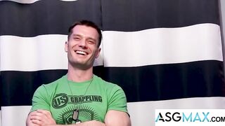 Active Duty James Drake Strips Down and Jerks His Big Dick for the Camera
