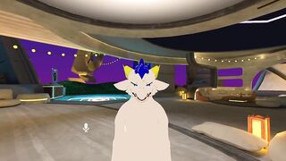 Gay Furry Dragon Gushed Destroyed Choked In VRchat