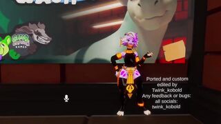 Gay Furry Dragon Gushed Destroyed Choked In VRchat