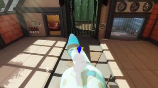 Gay Furry Dragon Gushed Destroyed Choked In VRchat
