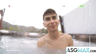 Next Door Twink Destroyed By Big Cocks Gushing Wet Doggystyle Fingering Blowjob Bareback