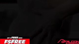 Falcon Studios Landon Conrad and Marcus Knight flip fuck bareback big dick gay jock strap muscle hunk eating ass anal bodybuilder interracial HD pornstar
