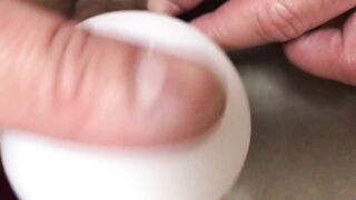 Gay Asian Masturbation HD Japanese Solo Male Verified Amateur Dick Covered In Cum