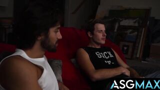 Next Door Studios Noah Asli Colton Nash Gay First Time Bareback Blowjob Deep Throat Doggystyle Missionary Big Dick Muscle Hunk Raw Fuck