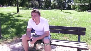 Czech Hunter Amateur Stud Destroyed Gushing Facial