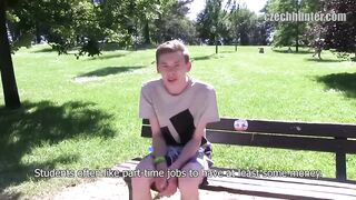 Czech Hunter Amateur Stud Destroyed Gushing Facial