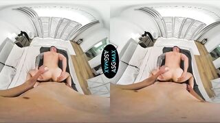ASGMAX Destroyed Gushing Deepthroat in Virtual Reality Gay Bareback with Big Dick Muscle Hunk