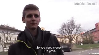Bigstr Peter Saves Skinny Uncut Czech Hunter For Sloppy Gay Cumshot And Wild Anal Payday