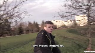 Bigstr Peter Saves Skinny Uncut Czech Hunter For Sloppy Gay Cumshot And Wild Anal Payday