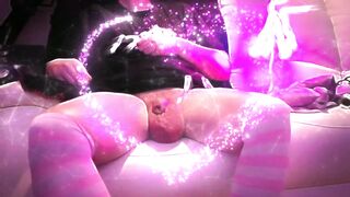 Real Life Futanari 3 Liter Saline Infusion Destroyed Scrotum Ball Stretching HD Porn Solo Male Compilation
