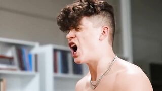 Jake Porter Gets Destroyed By Sean Big Cock Stretches Him Wide Raw