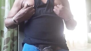 Black Daddy Gay Daddy Edging Destroyed Gushing Solo Male HD Porn Dec 2020