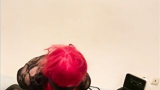 Sissy Selfbondage Plug Chastity Snip Gush Ruin Destroyed