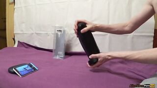 Hung Dildo System Destroys Gay Ass Gape Ride Cum Flood