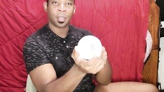 BBC Army Jock Destroys Fleshlight Gushes Cum Rivers