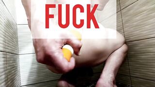 Jet Orgasm XXXL Anal Plug Destroys Hole Gushing Squirt Piss Cumshot