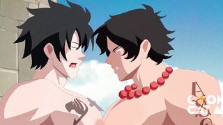 Ace Grays Big Dick Frotting Gushes Cum Drenches Hunks
