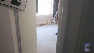 POV Femboy 69 Bottom Precum Drip Teabag Cock Gush Destroyed Sack Closeup